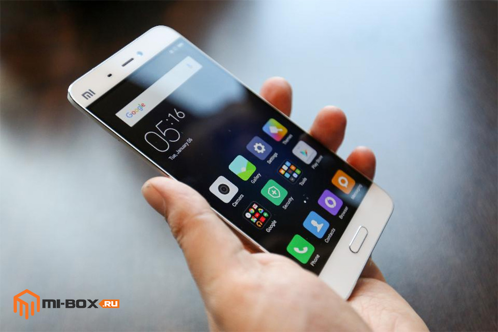 Xiaomi Mi 5 - смартфон с механической кнопкой Домой