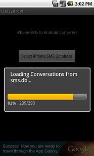 step 4 to transfer SMS from iPhone to Android 