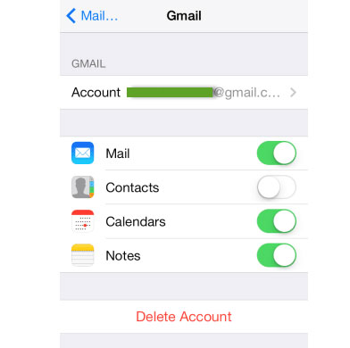 how to backup iPhone notes to Gmail