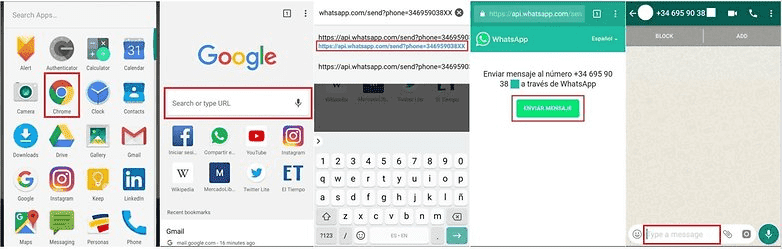 Как отправить сообщение в WhatsApp не сохраняя контакт?