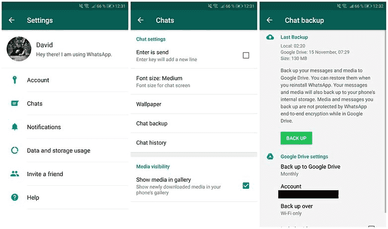 Как перенести старые чаты WhatsApp на новый смартфон