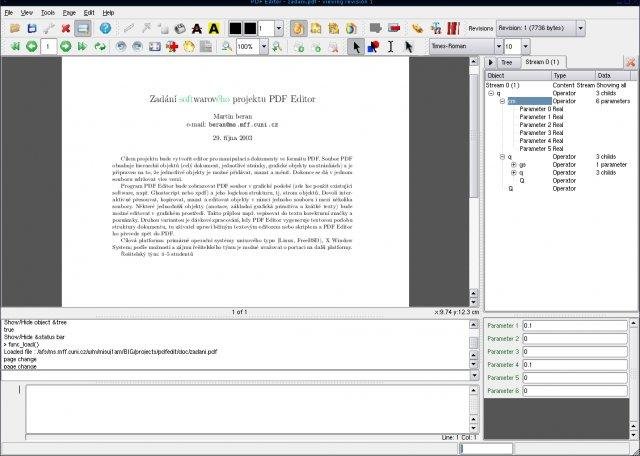 PDFedit free open source pdf editor