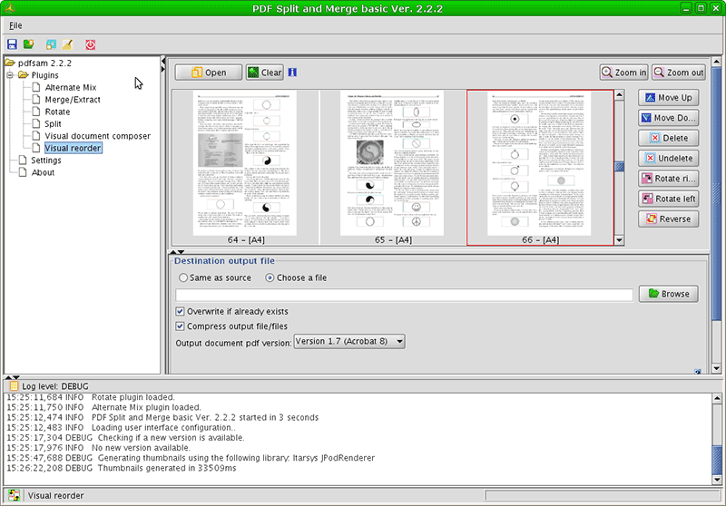 PDFSam open source pdf editor windows