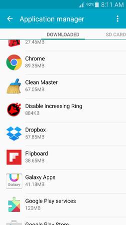 Uninstall Remove Google Chrome from Android