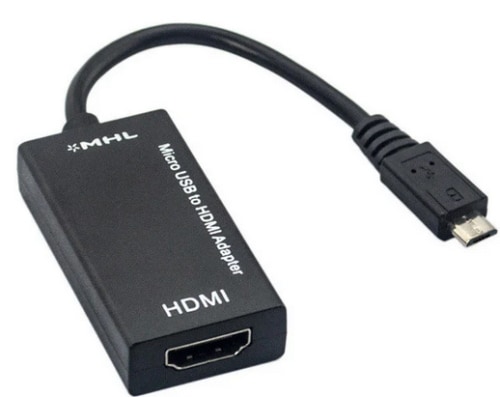 С HDMI на microUSB