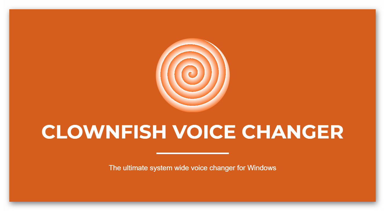 Логотип CLOWNFISH VOICE CHANGER
