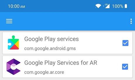 google play services for ar что за приложение