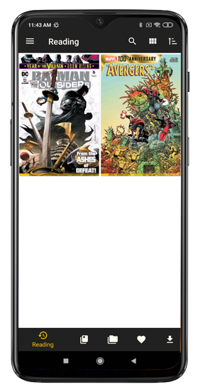 batman and avengers comics in cdisplayex free comic book reader apps