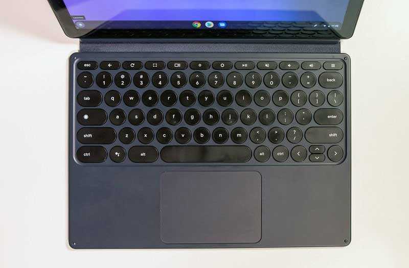 Google Pixel Slate клавиатура