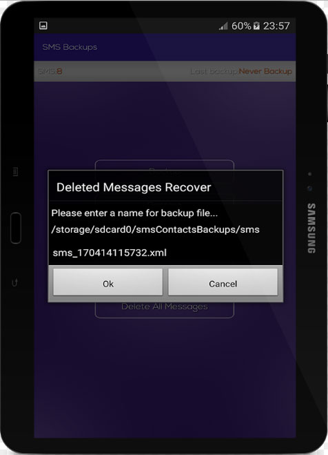 recover deleted android sms without pc