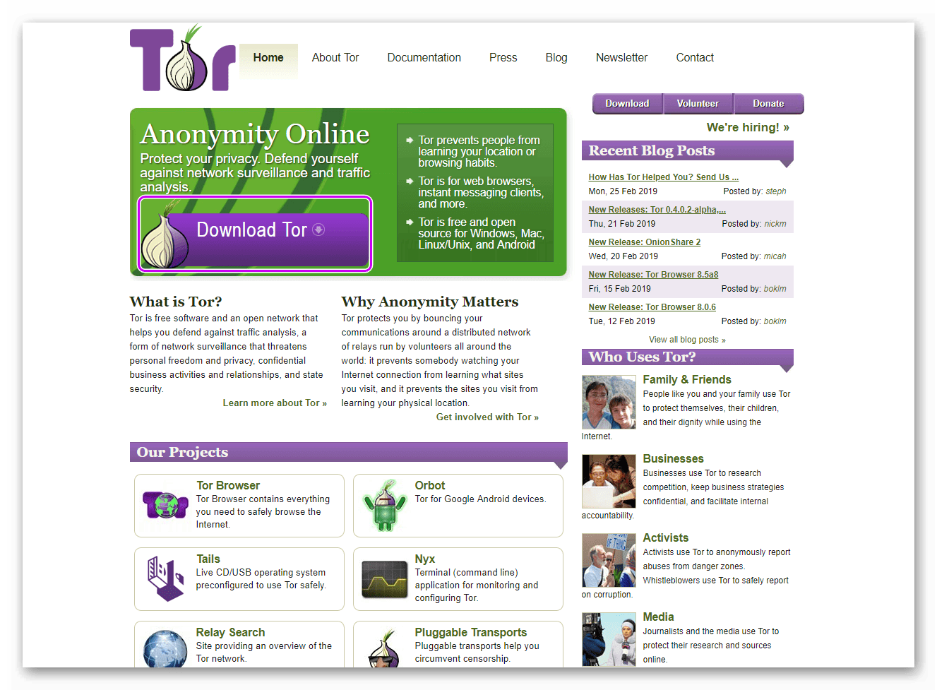 Скачать Tor Browser для Windows 10