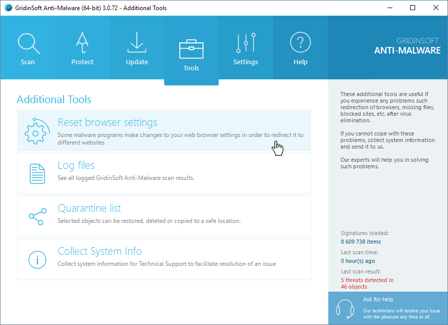 Sms-mail-message.com removal tool