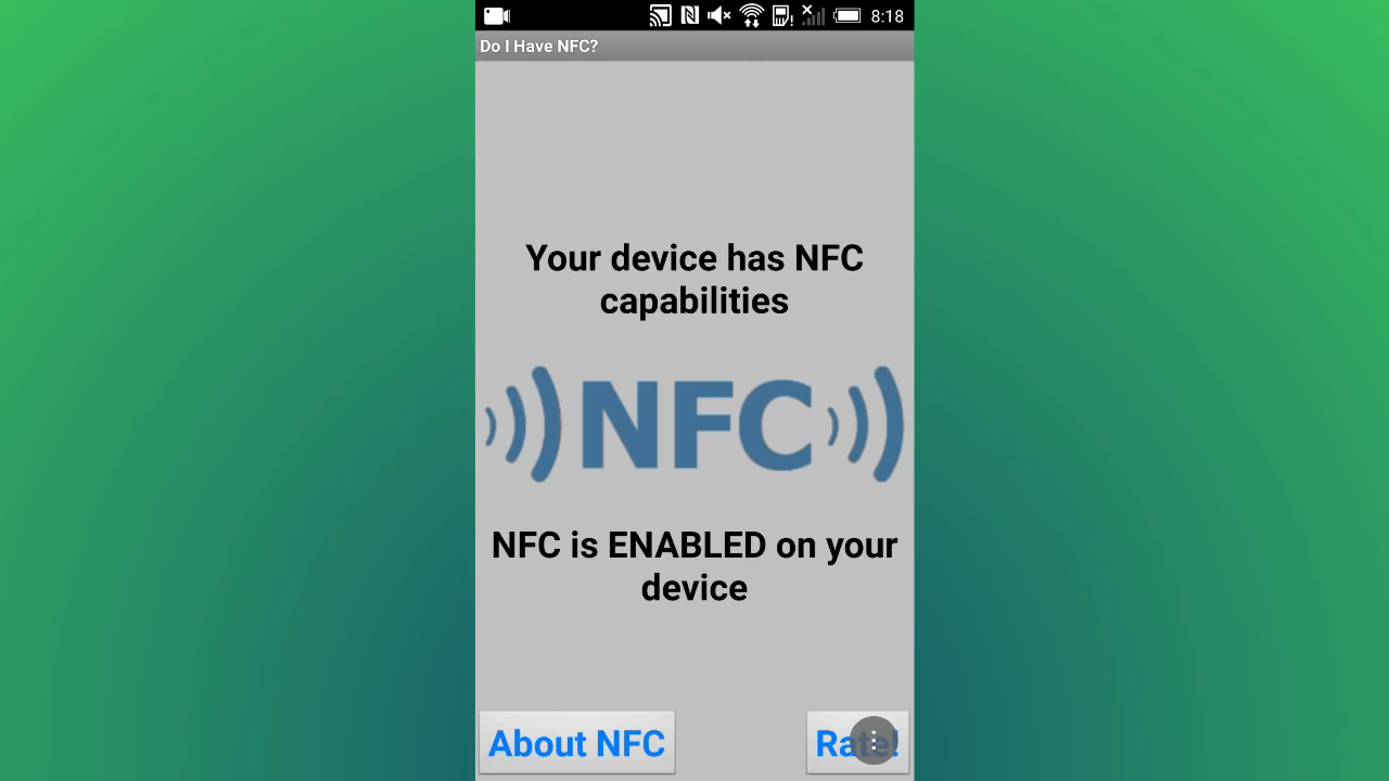 Как узнать, есть ли в смартфоне NFC