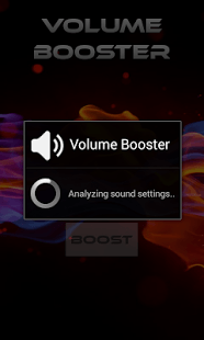 Окно приложения Volume Booster Plus