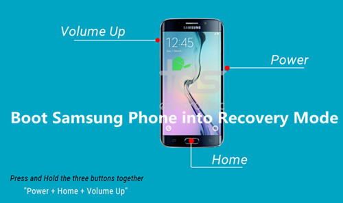 boot Samsung S6 into recovery mode