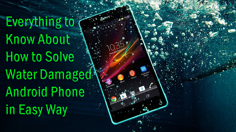 Recover data from water damaged Android device