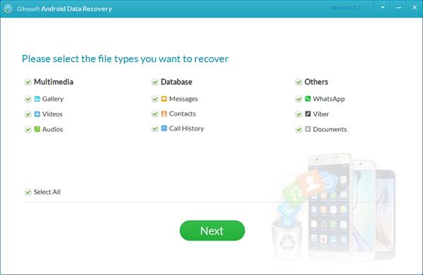 Android Recovery Tool от GutenSoft