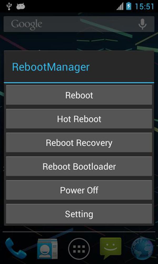 reboot manager