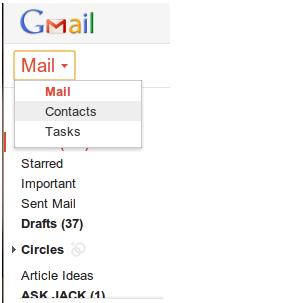 sync outlook contacts with gmail