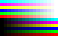 16-level color gradation (1920 × 1200 dots)