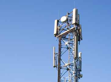 A mobile phone base station antenna that carries 2G GSM signals