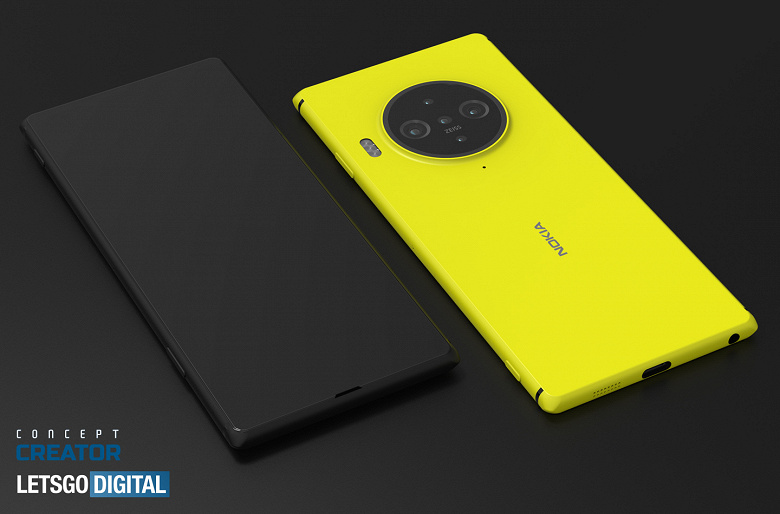 Nokia 9.3 PureView может получить подэкранную камеру. Качественные неофицальные рендеры