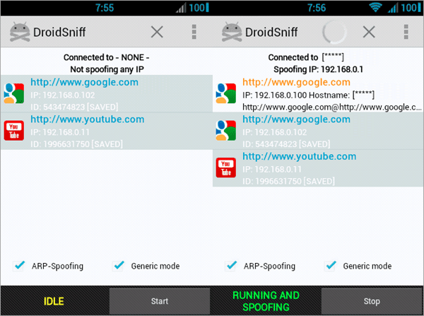 Droidsniff is one of the top Hacking Apps for Android Phones.