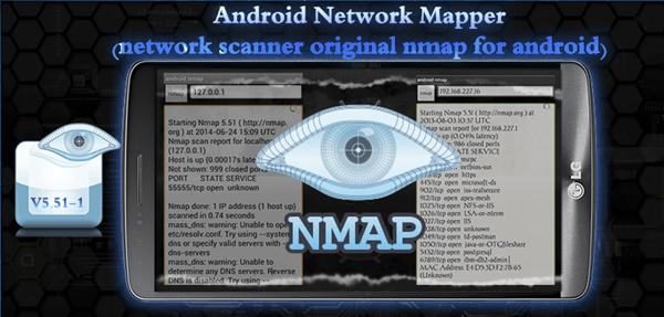 Nmap is Top Hacking Apps for Android Phones without Root.
