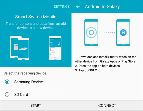 How to Transfer from Samsung to Samsung via Smart Switch