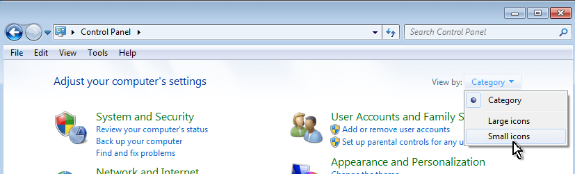 control-panel-items-view-by-category