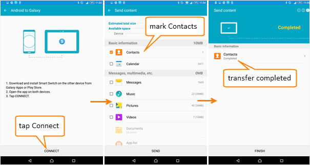 send files from htc with smart switch