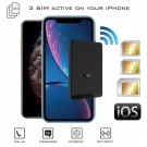 iPhone Dual SIM Bluetooth Active Adapter Wifi wireless router MiFi Hotspot E-Clips Box