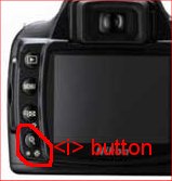 <i> button on Nikon D40