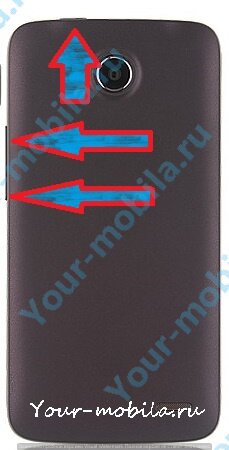 Lenovo A820 hard reset, убрать графический ключ, сброс настроек