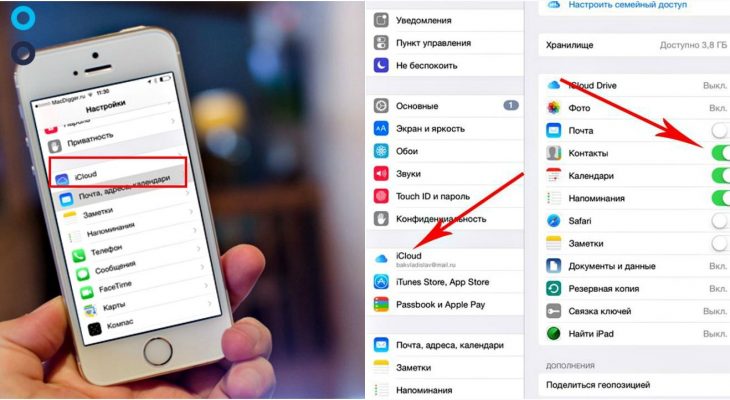 Как перенести контакты с айфон 5 на айфон 6: 3 способа скинуть контакты с айфона на айфон