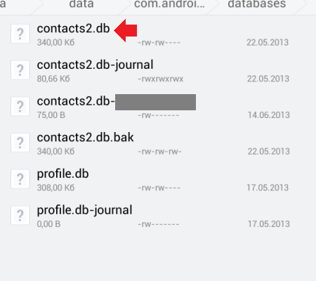 Где хранятся контакты в андроиде: в какой папке или файле